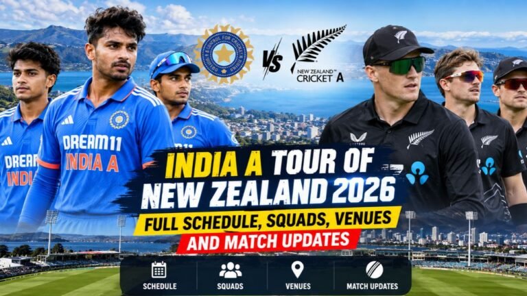 India A Tour of New Zealand